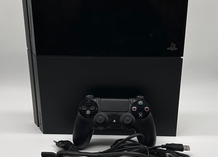 Sony PlayStation 4 Konsole PS4 Schwarz mit 500GB-CUH-1116A + Sony DualShock 4 #A3-06