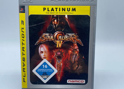 Soul Calibur IV mit Anleitung platinum PS3 #23 as-warenhandel
