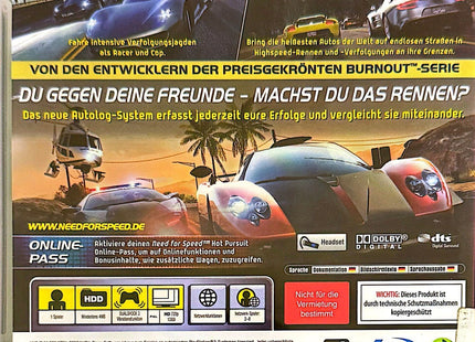 Need for Speed Hot Pursuit limited edition PS3 #06 as-warenhandel