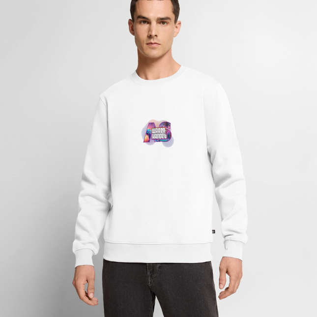 Männer Premium Pullover - Weiß