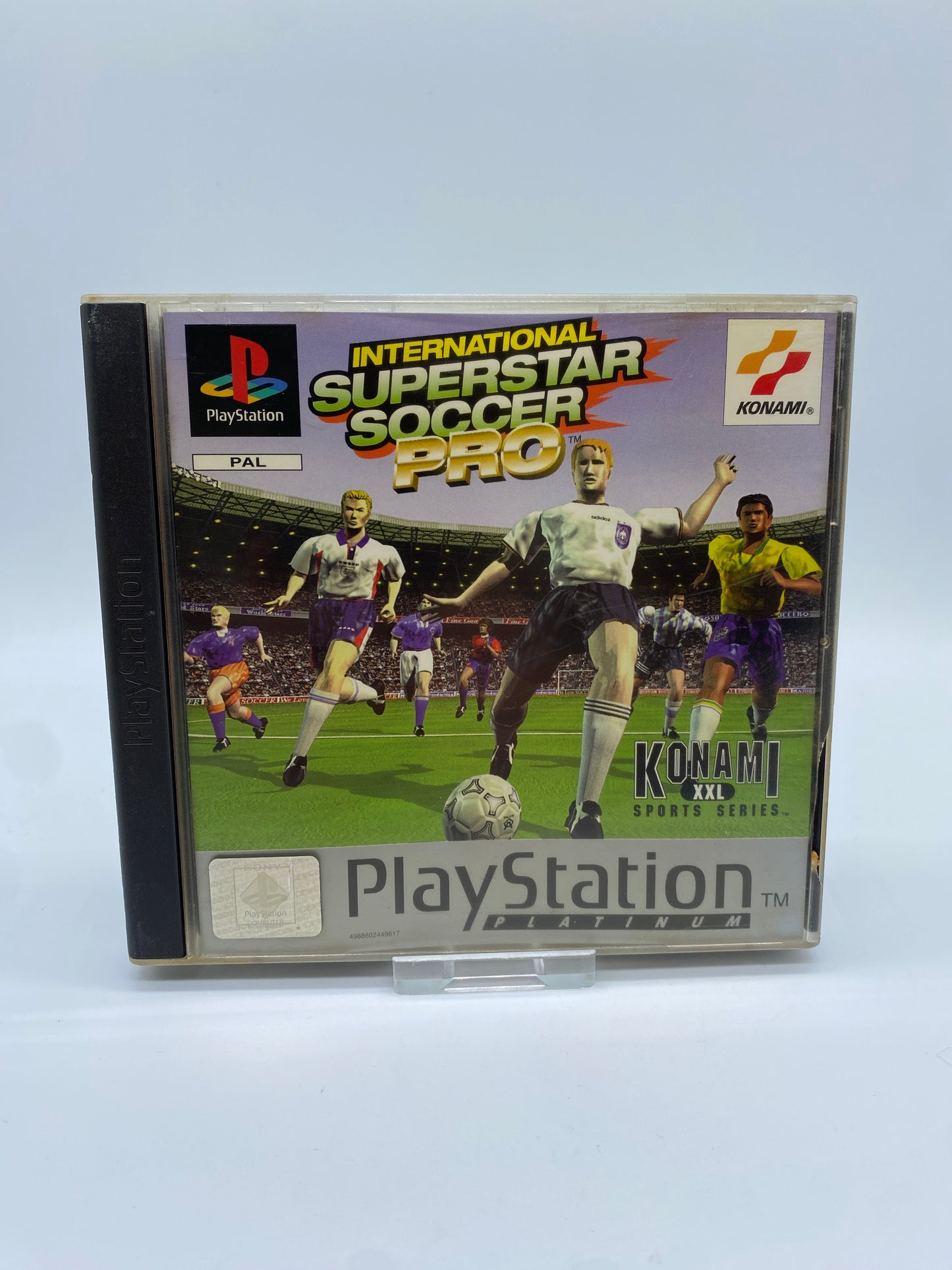 Superstar Soccer Pro platinum PS1 #23