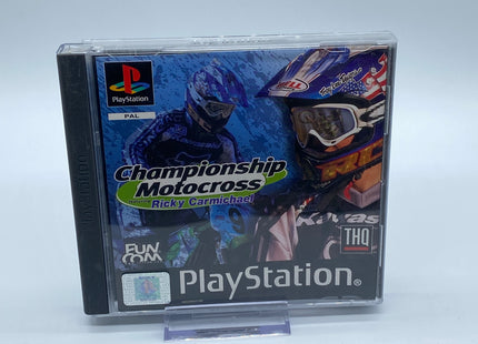 Championship Motocross Ricky Carmichael Playstation 1 PS1 #23