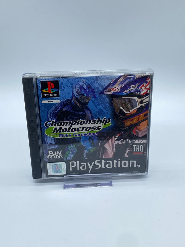 Championship Motocross Ricky Carmichael Playstation 1 PS1 #23