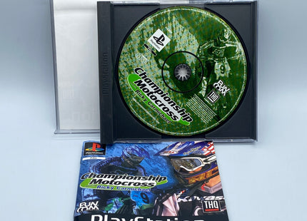 Championship Motocross Ricky Carmichael Playstation 1 PS1 #23