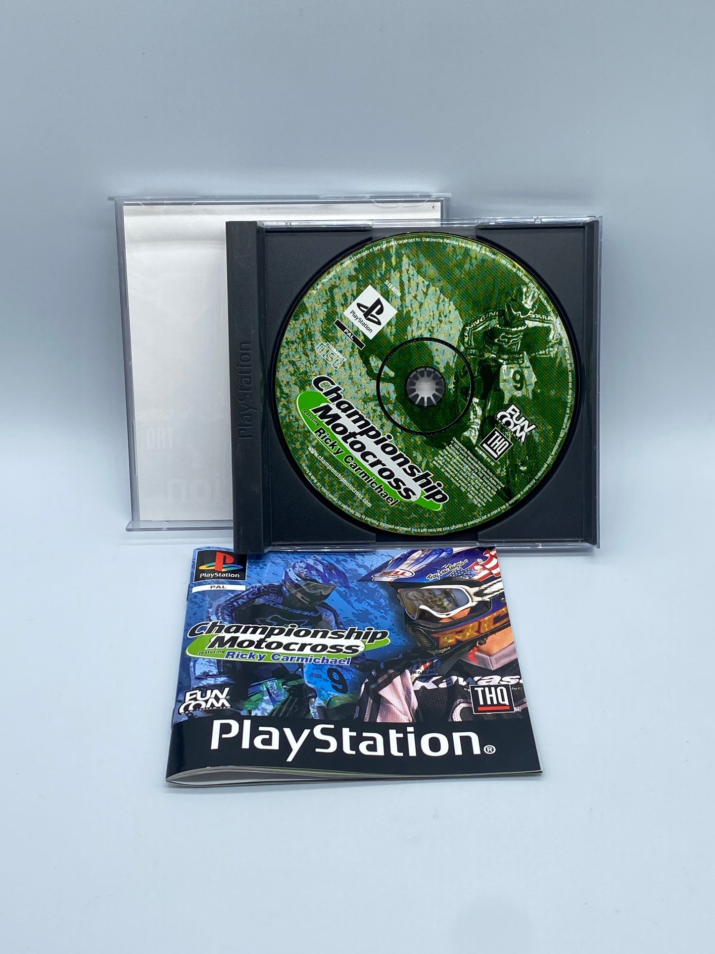 Championship Motocross Ricky Carmichael Playstation 1 PS1 #23