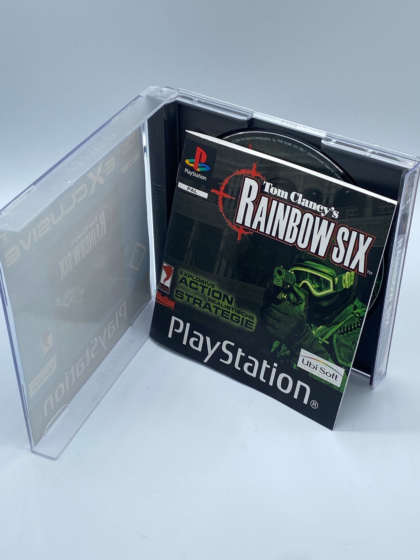 Tom Clancy's Rainbow Six Sony Playstation 1 PS1 mit Anleitung in OVP Shooter DE