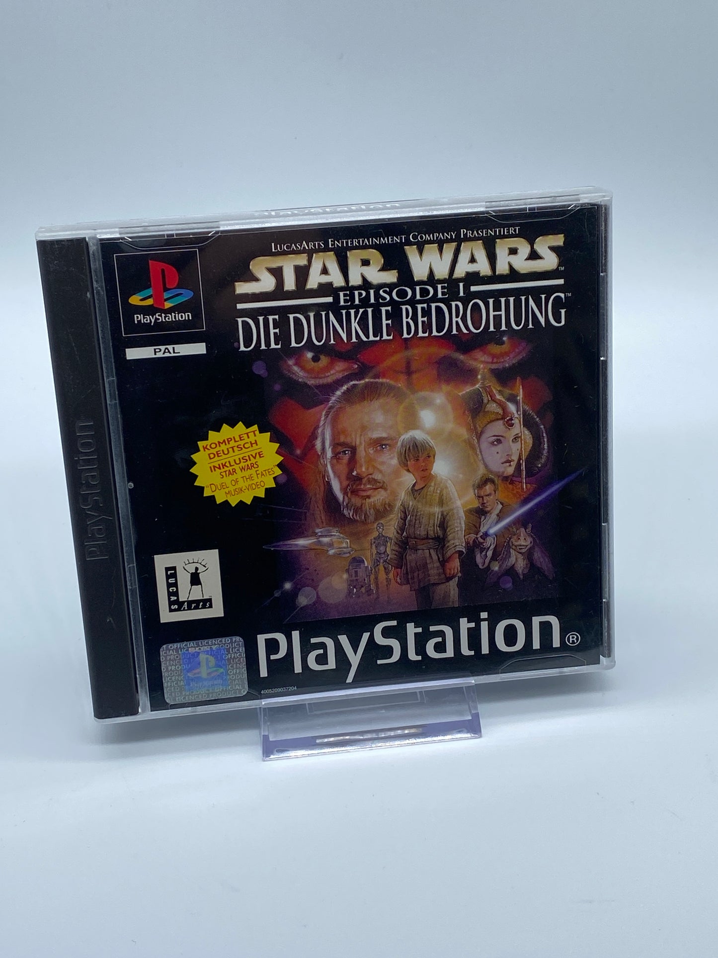 Star Wars: Episode I - Die Dunkle Bedrohung PS1 Spiel Sony PlayStation 1 VINTAGE #23