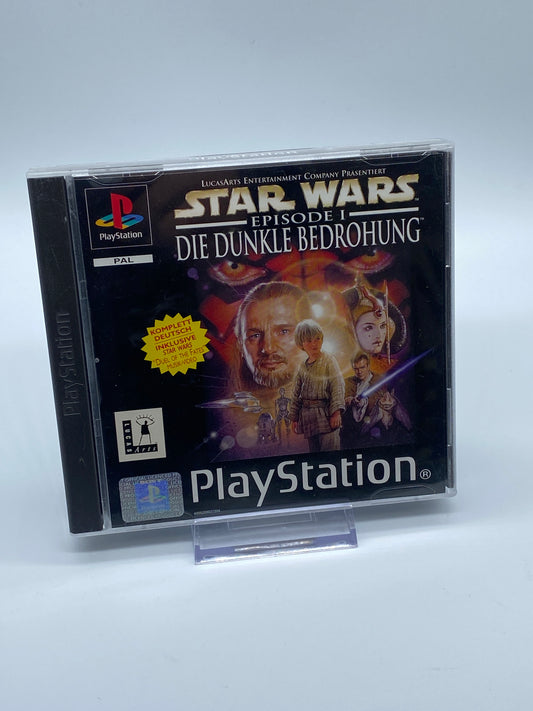 Star Wars: Episode I - Die Dunkle Bedrohung PS1 Spiel Sony PlayStation 1 VINTAGE #23