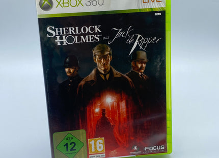 Sherlock Holmes jagt Jack the Ripper Microsoft Xbox 360 PAL Spiel Game #23