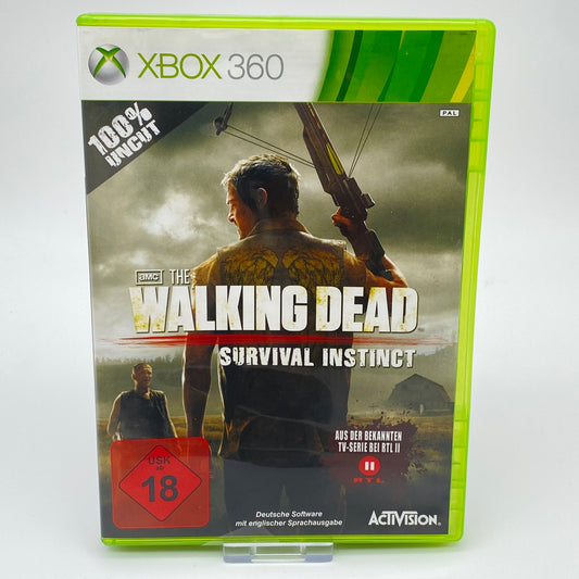 The Walking Dead Survival Instinct - 100% uncut - mit Anleitung - top Zustand - Xbox360 - #33