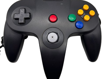 N64 - Original Nintendo Controller schwarz - gut - NUS-005 - #35