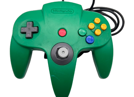 N64 - Original Nintendo Controller grün - gebraucht - #35
