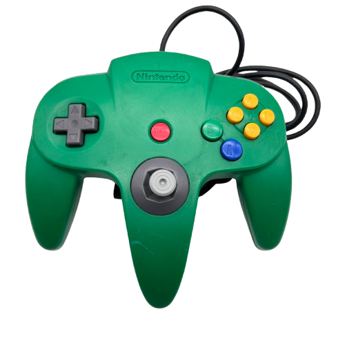 N64 - Original Nintendo Controller grün - gebraucht - #35