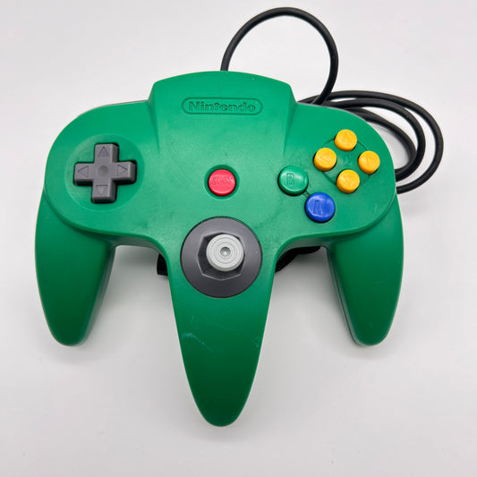 N64 - Original Nintendo Controller grün - gebraucht - #35