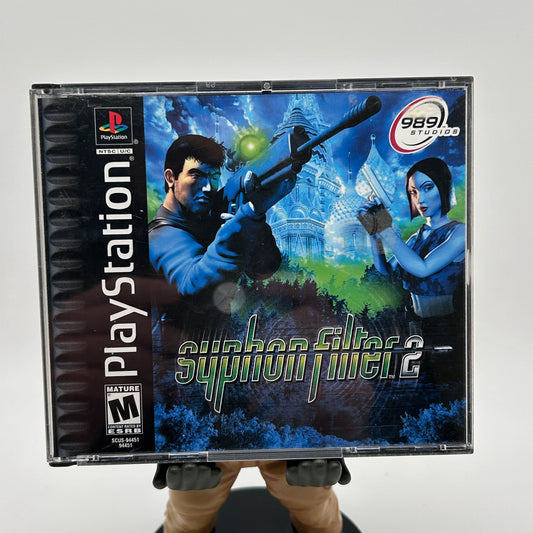 Syphon Filter 2  - mit Anleitung - guter Zustand - PS1 - #34