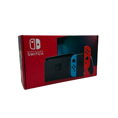 Nintendo Switch Konsole vollständig in OVP HAC-001 #A3-06
