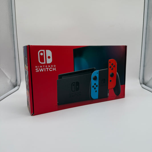 Nintendo Switch Konsole vollständig in OVP HAC-001 #A3-06