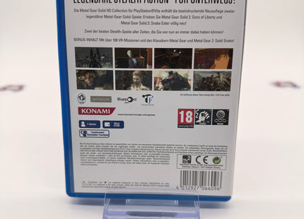 Metal Gear Solid HD Collection Playstation VITA PS deutsch