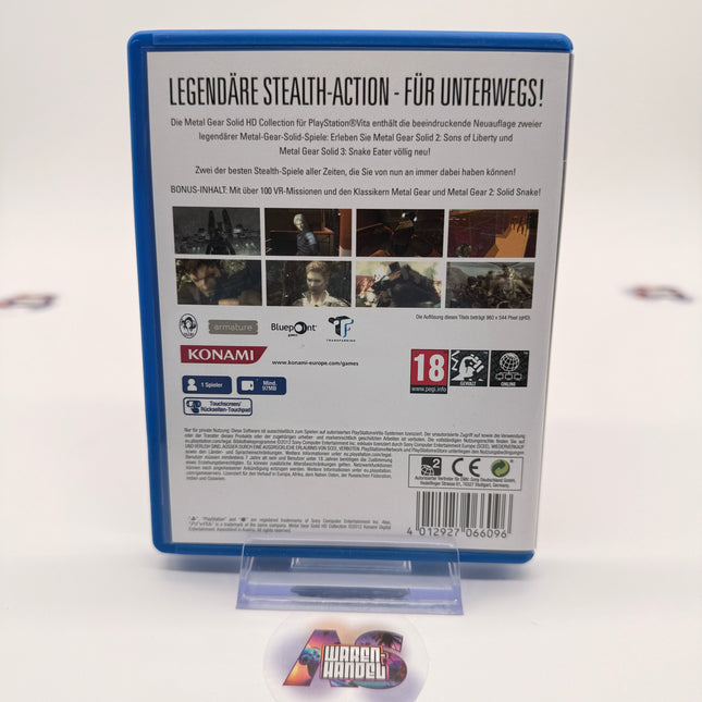 Metal Gear Solid HD Collection Playstation VITA PS deutsch