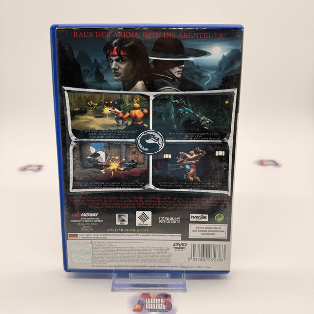 Mortal Kombat Shaolin Monks Playstation 2 PS2 deutsch vollständig