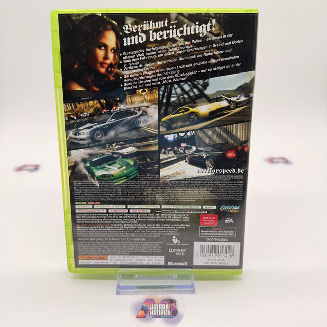 Need for Speed Most Wanted Xbox 360 deutsch vollständig