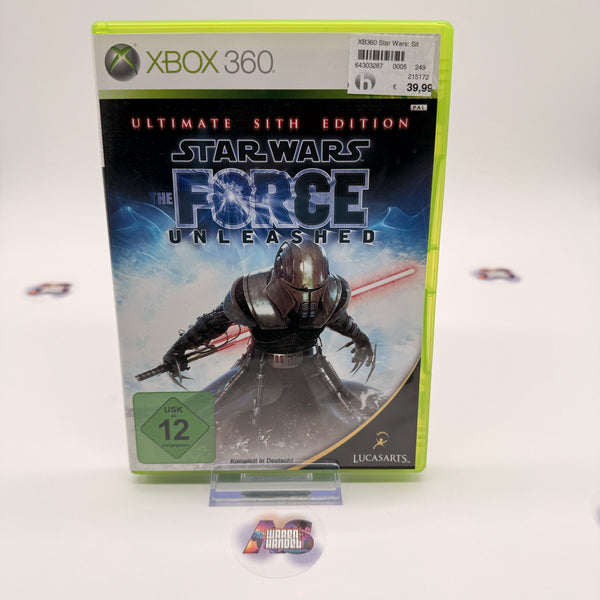 Star Wars Unleashed Ultimate Sith Edition Xbox 360 deutsch vollständig