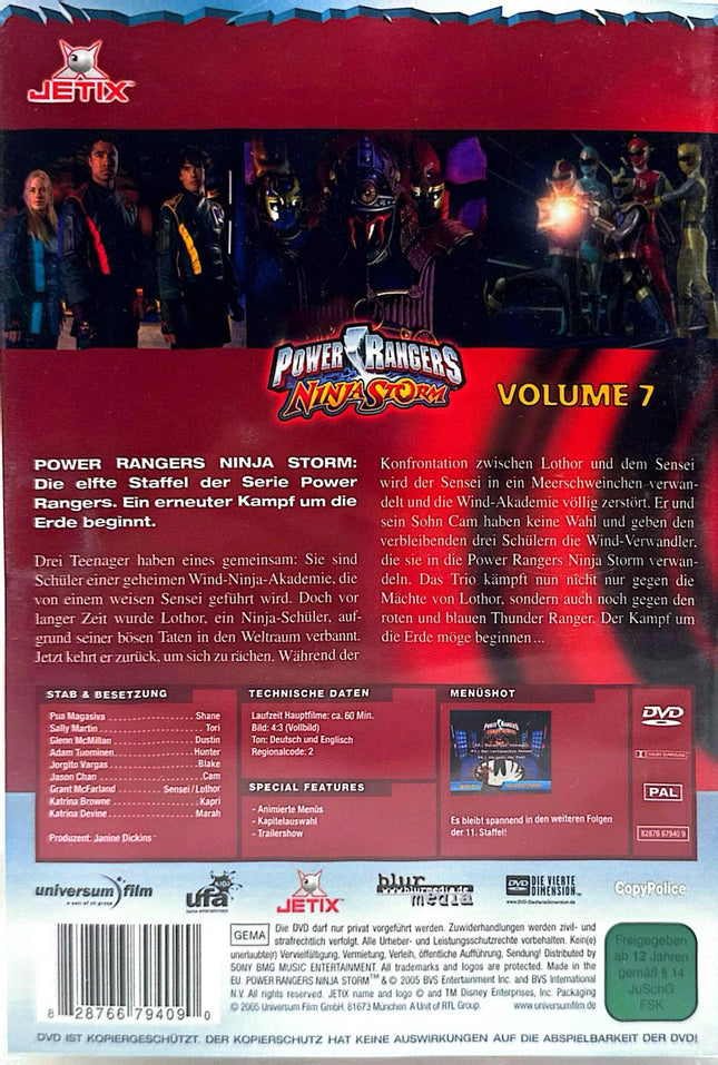 Power Rangers Ninja Storm Vol.7 [DVD] #48