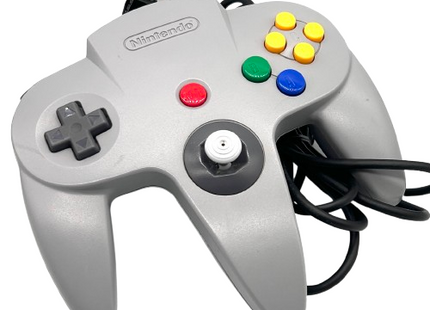 N64 Controller original grau guter Zustand getestet gereinigt #021