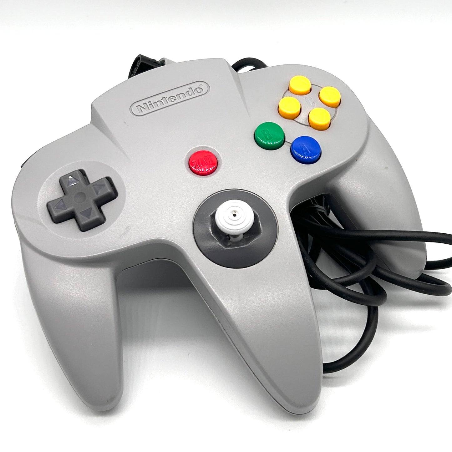 N64 Controller original grau guter Zustand getestet gereinigt #021