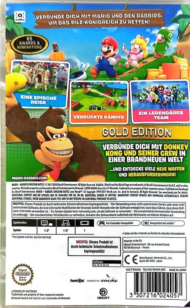 Mario + Rabbids Kingdom Battle Gold Edition Nintendo [Switch] #55