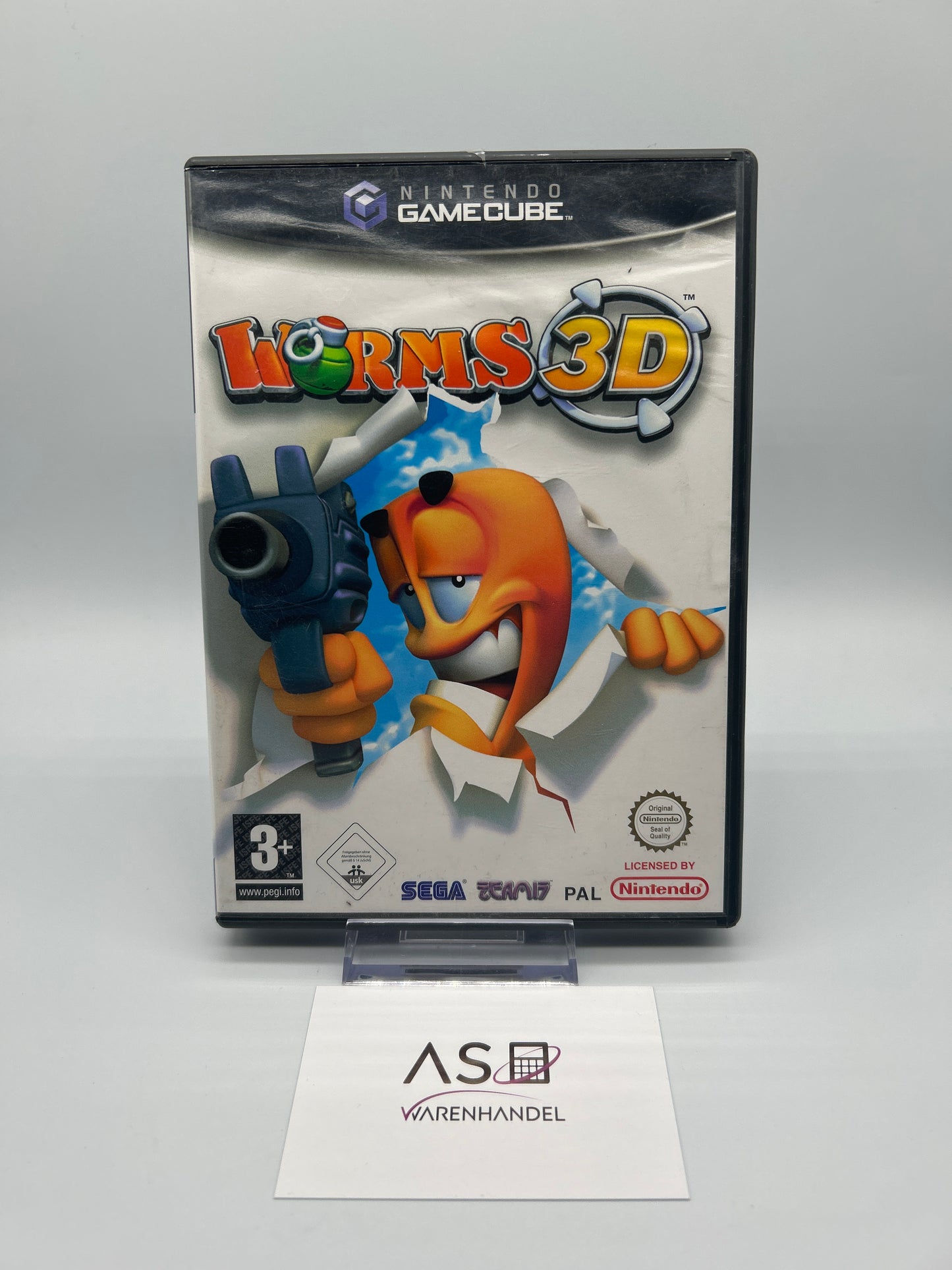 Worms 3D Nintendo Gamecube mit Memory Card #07