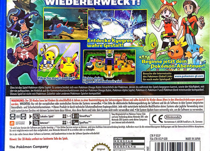 Pokémon Alpha Saphir Nintendo 3DS #08