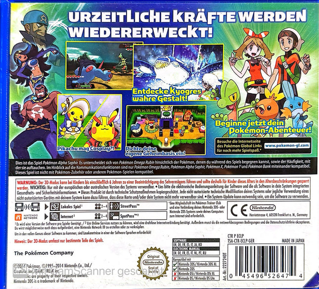 Pokémon Alpha Saphir Nintendo 3DS #08