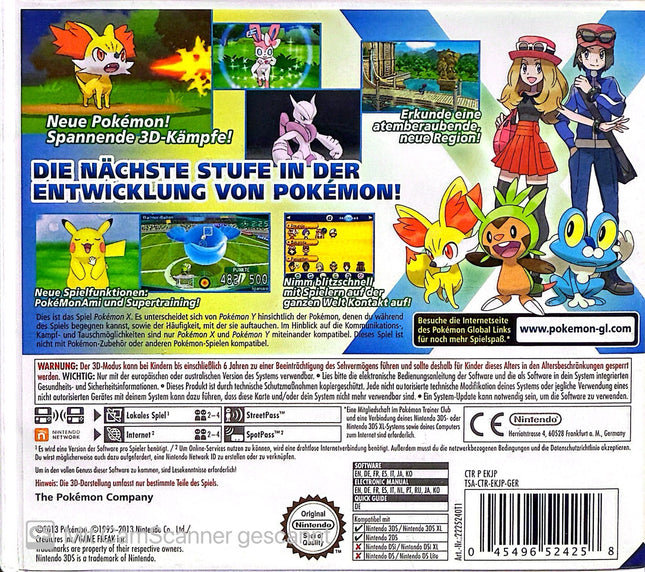 Pokémon X Nintendo 3DS #08