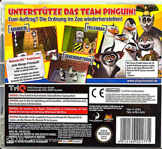 Die Pinguine aus Madagascar Nintendo DS #09