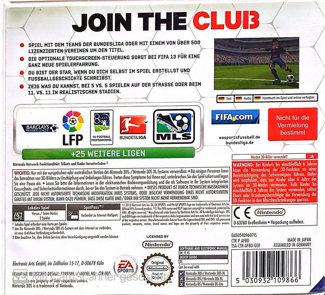 FIFA 13 Nintendo 3DS #09