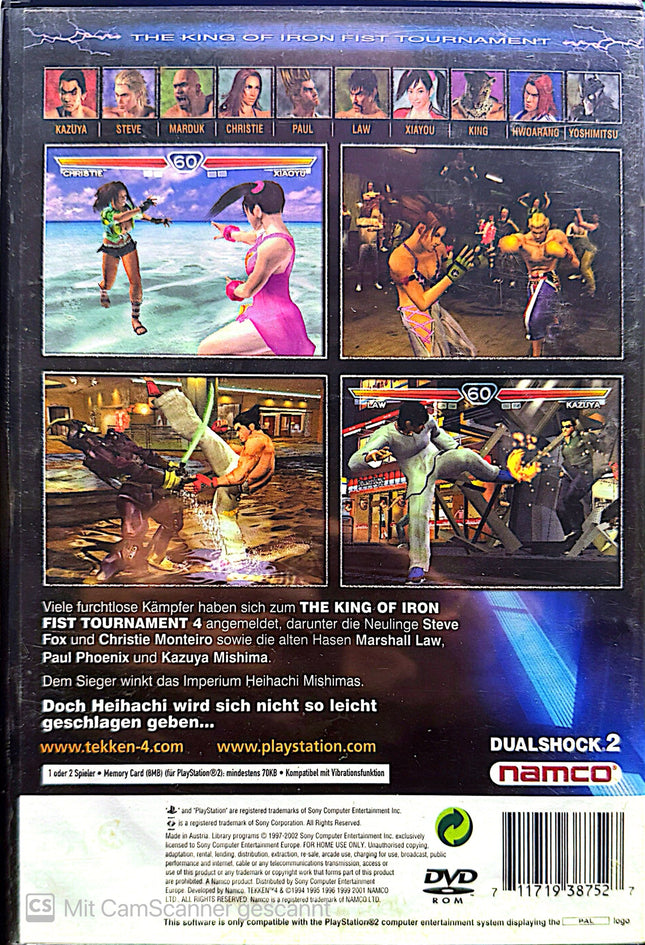 Tekken 4 Playstation PS2 #010