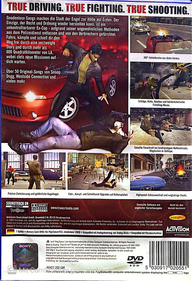 True Crime Streets of LA PS2 #010