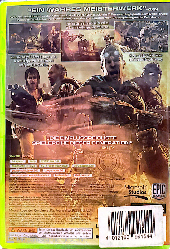 Gears of War 3 xbox360 #63
