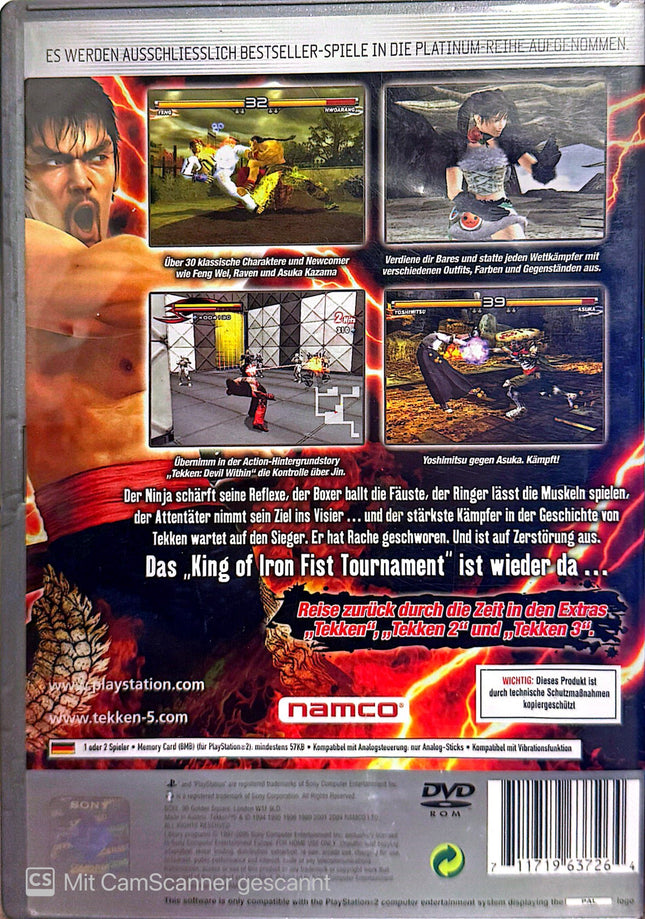 Tekken 5 platinum ps2 #63