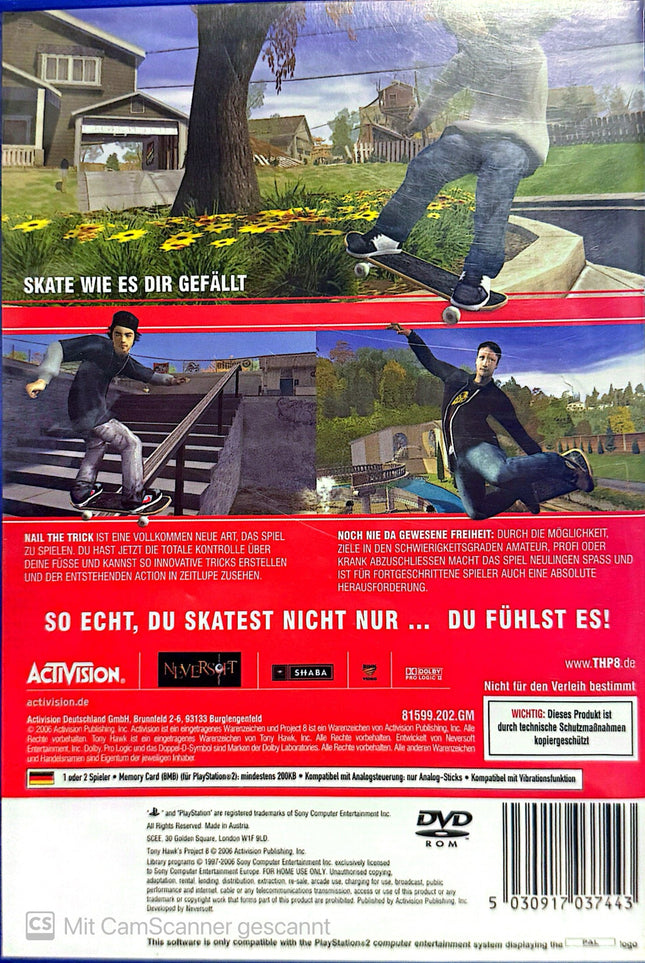 Tony Hawk‘s Project 8 PS2 #63