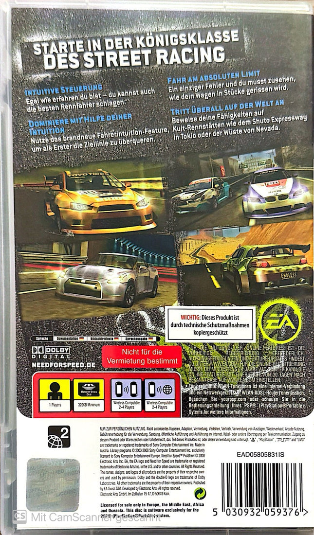 Need for Speed Pro Street PSP #62