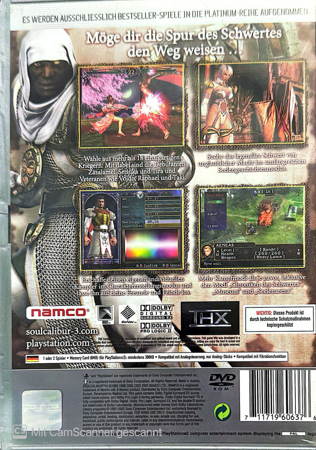 Soulcalibur 3 platinum Ps2 #62