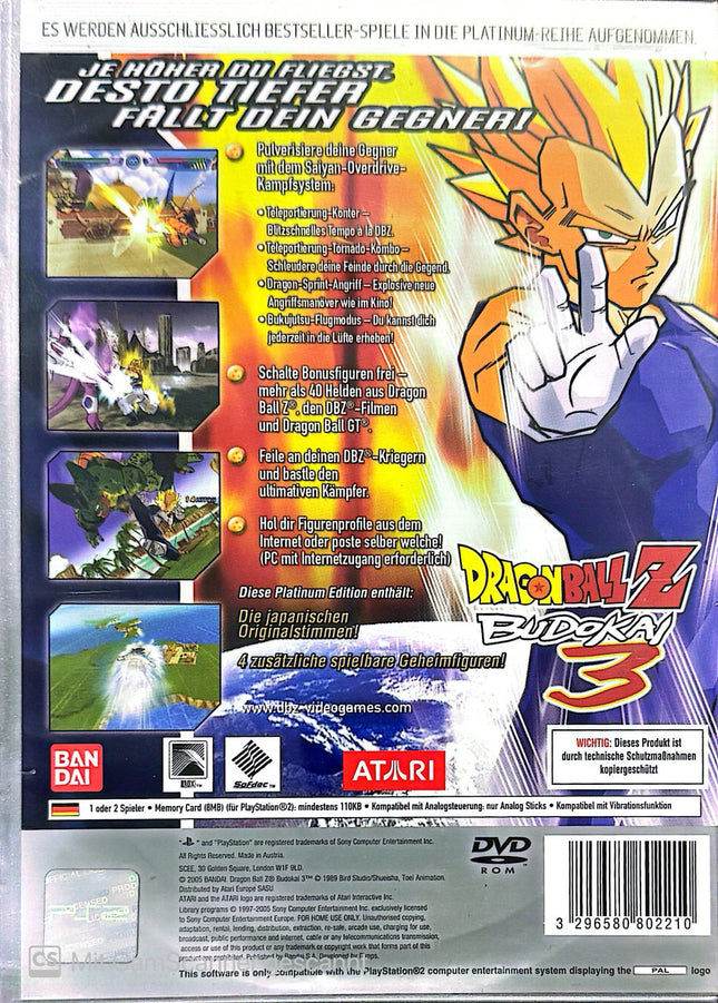 Dragon Ball Z Budokai 3 platinum PS2 #62