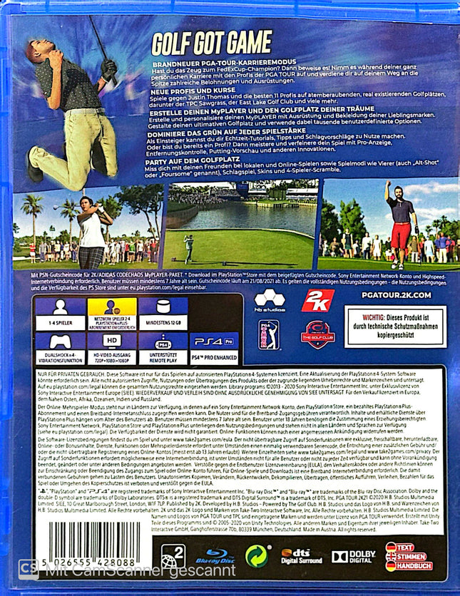 PGA TOUR 2021 PS4 #08