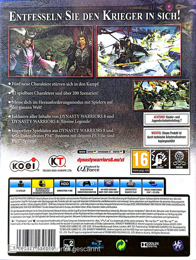 Xtreme Legends Dynasty Warriors 8 Complete Edition ps4 #08