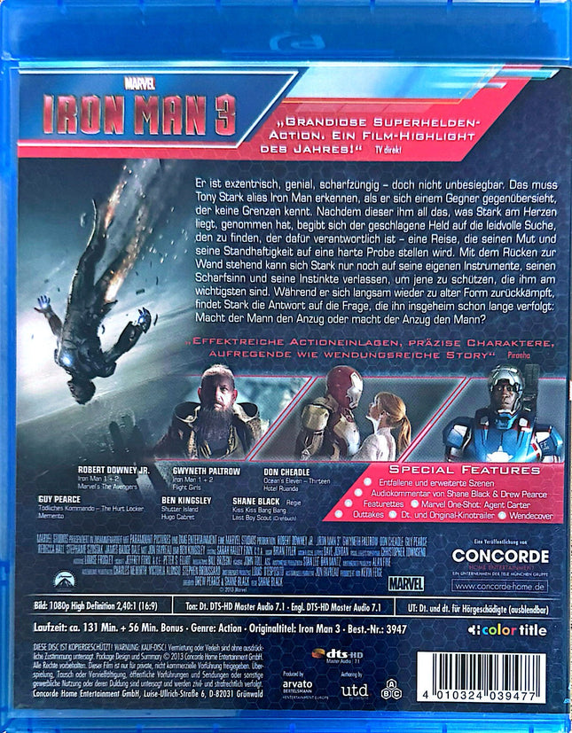 Iron Man 3 [Blu-ray] #45