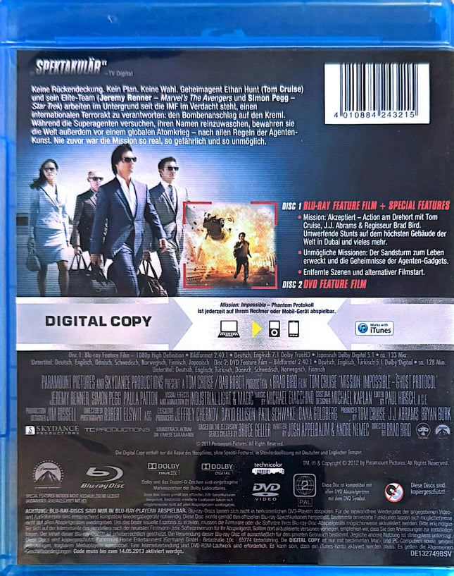 Mission Impossible Phantom Protokoll [Blu-ray] #50