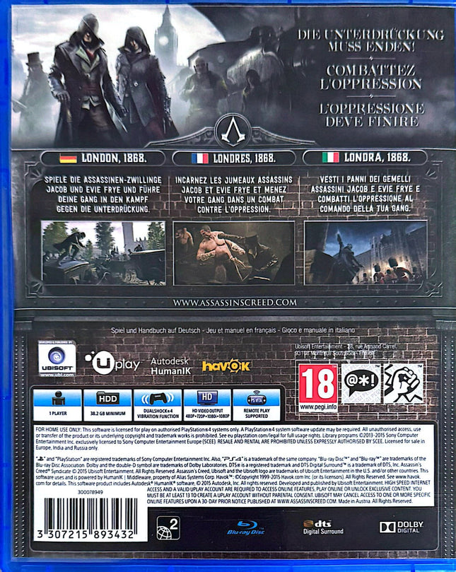 Assassins Creed Syndicate [PS4] #28