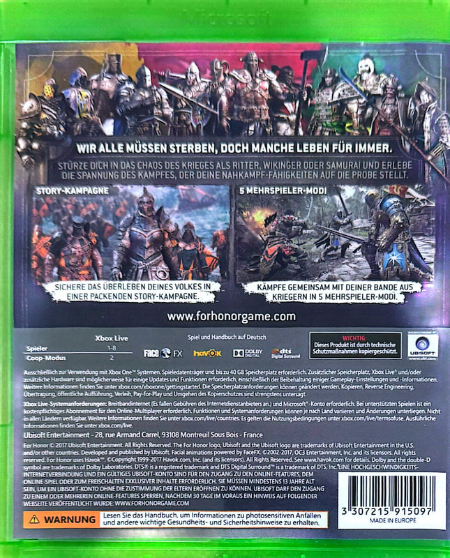 For Honor [Xbox One] #53
